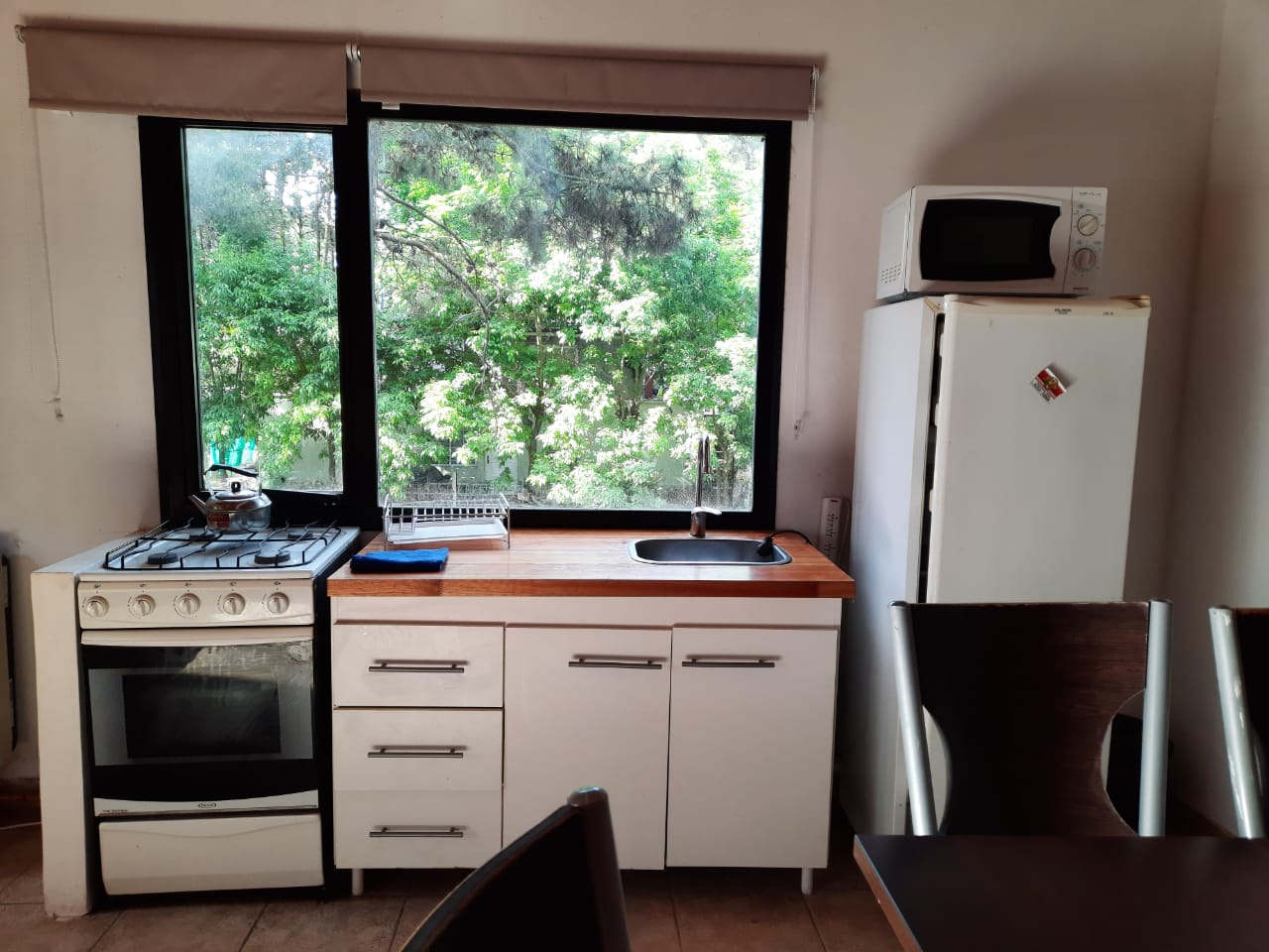 Departamento cerca del bosque