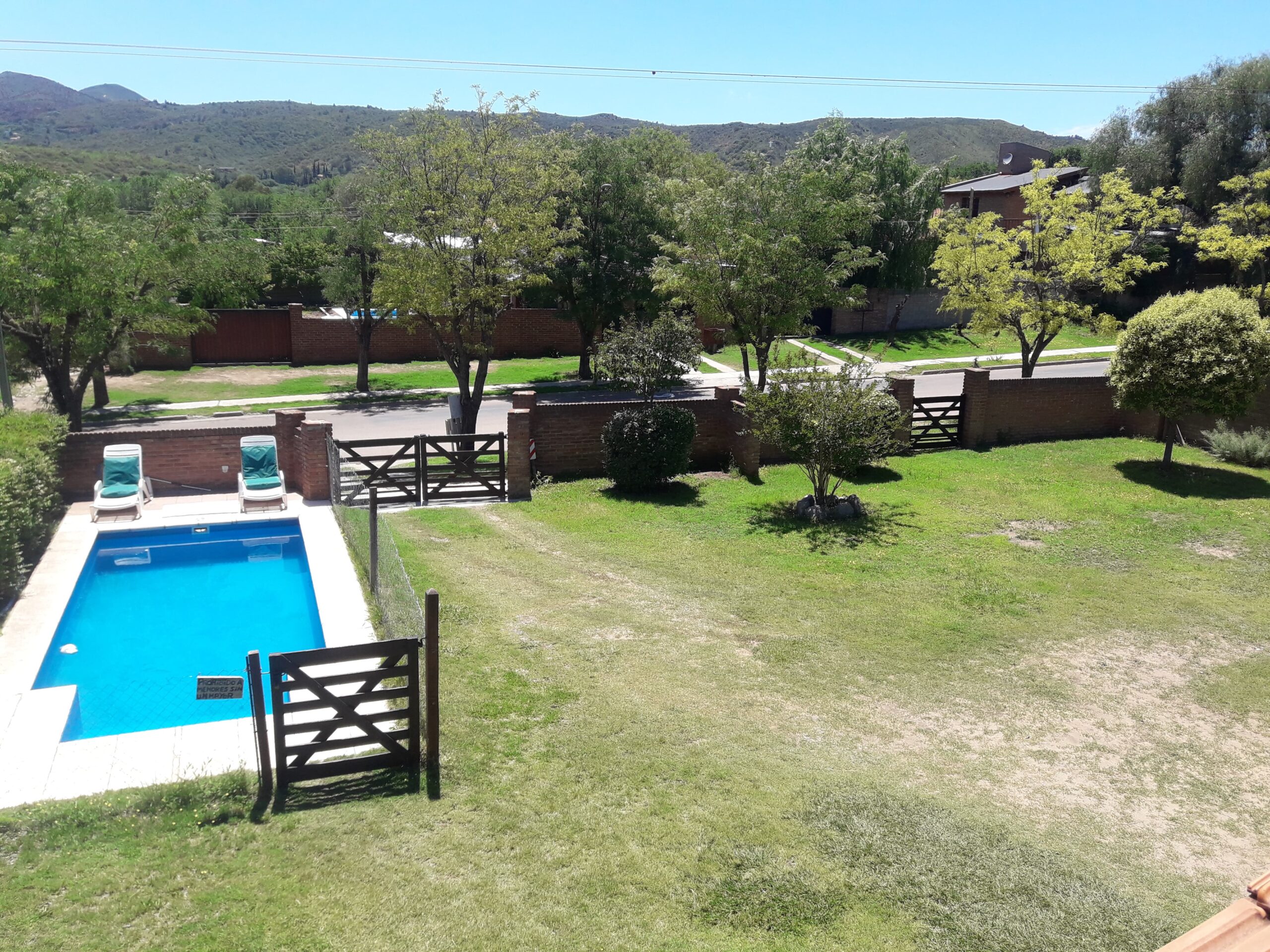 Cabaña con todas las comodidades totalmente individuales