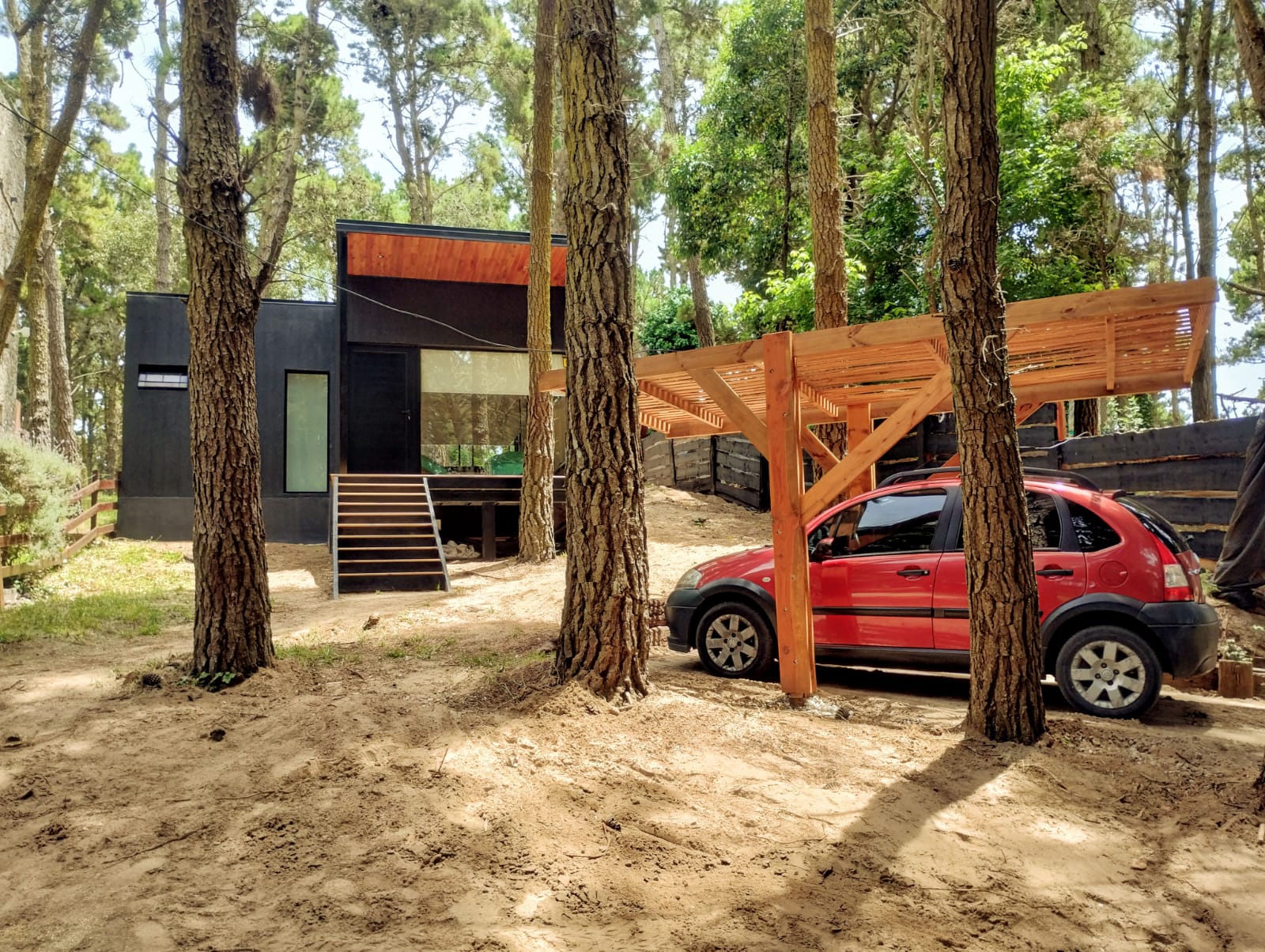 Loft para dos en el bosque