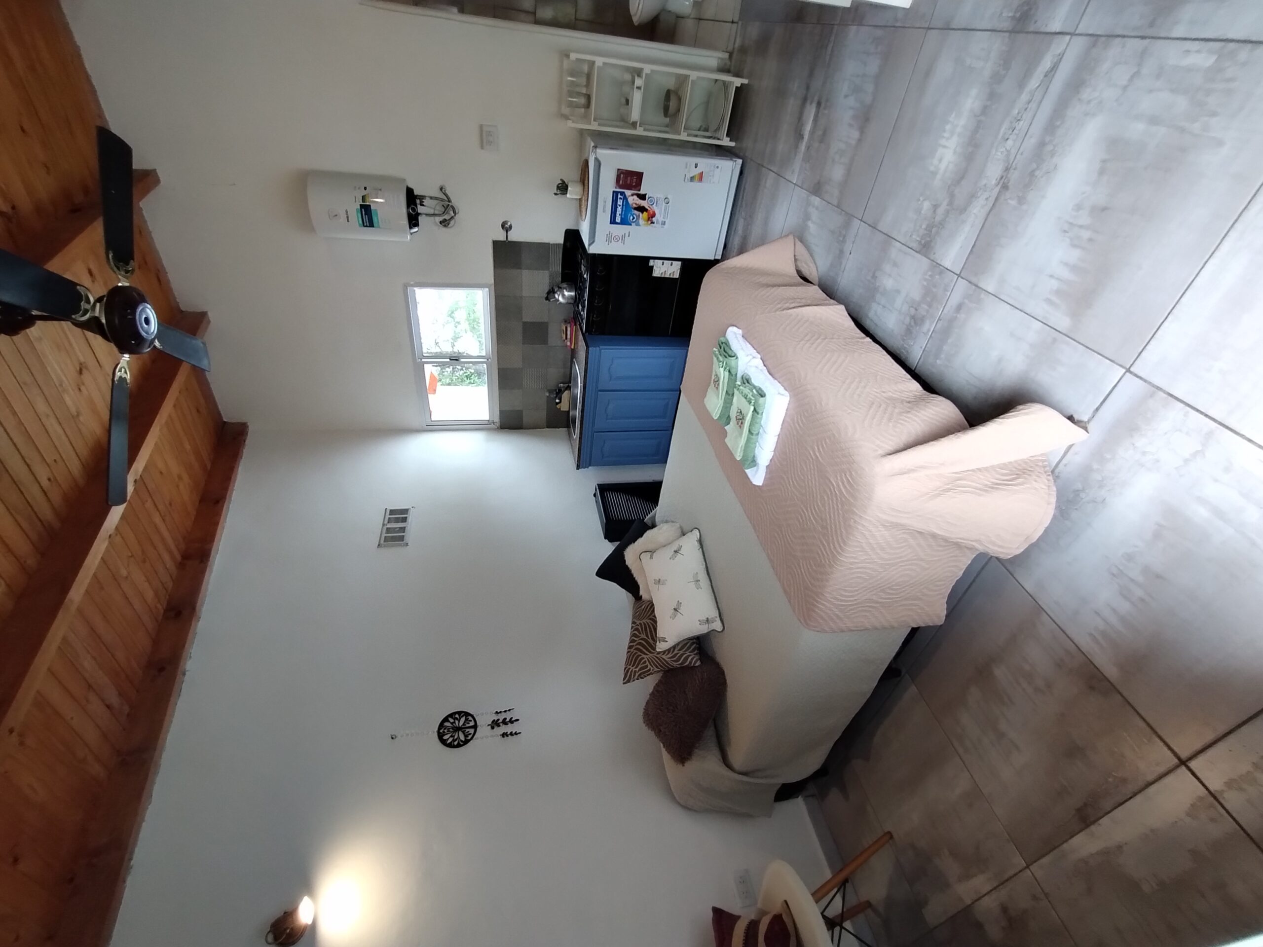 Monoambiente para dos personas.