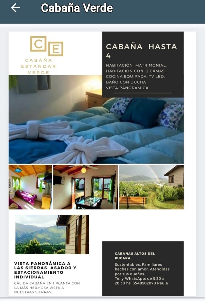 Hermosa Cabaña con Vista Panorámica