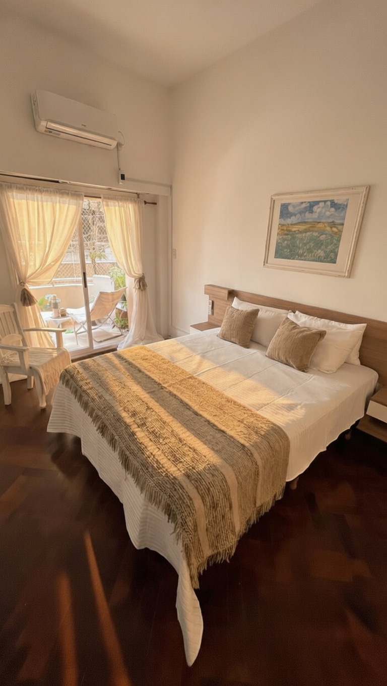 Elegante y seguro en Recoleta, con balcón y buen wifi