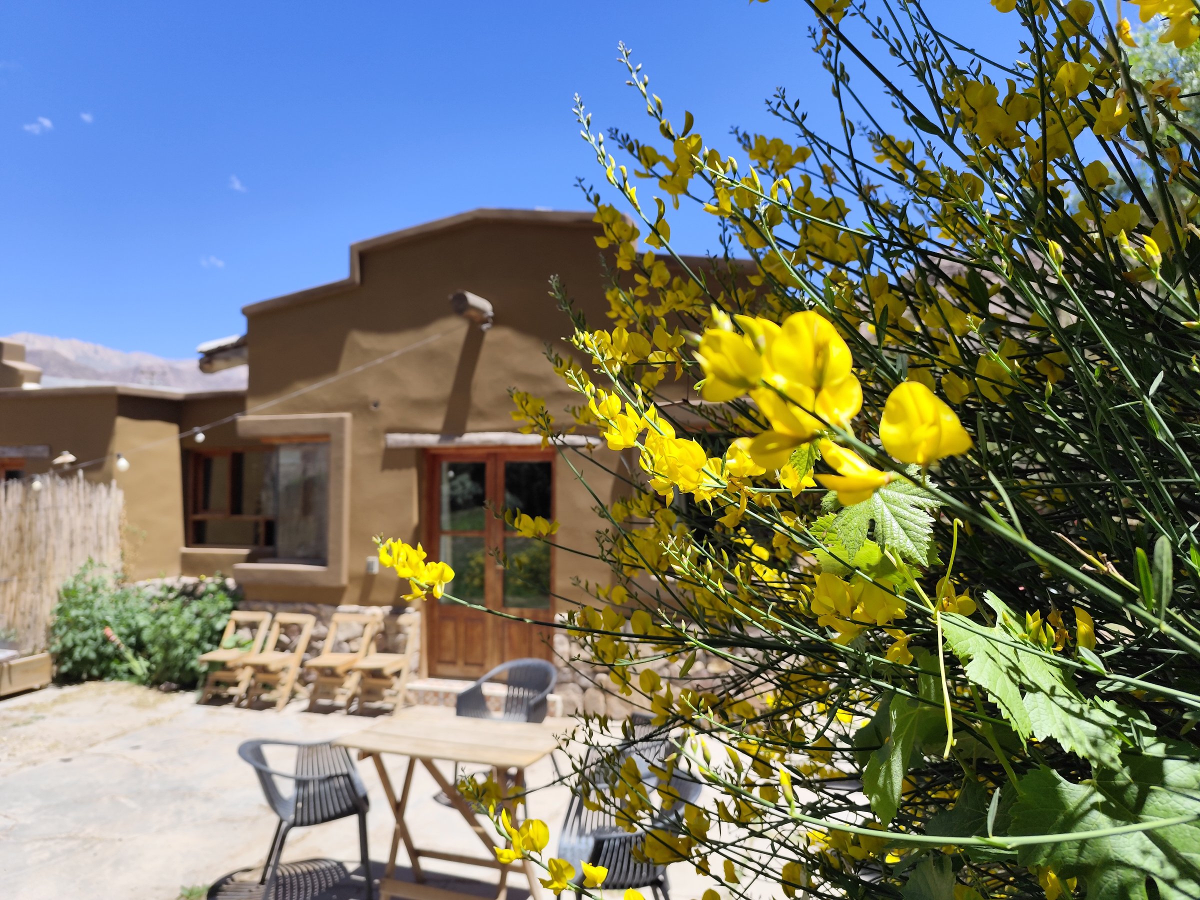Casa en el campo en la quebrada de humahuaca