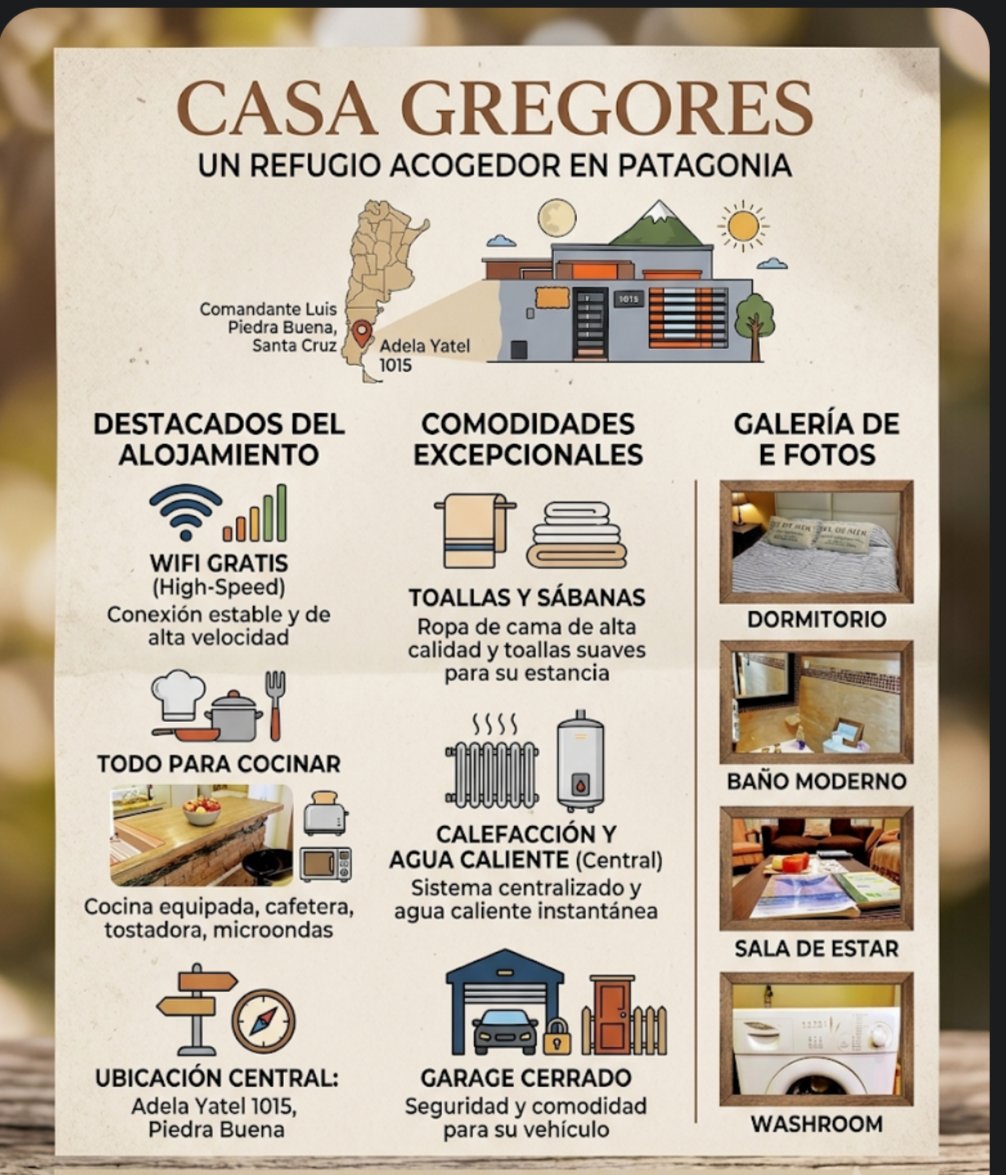 Tu lugar de descanso en la estepa patagónica