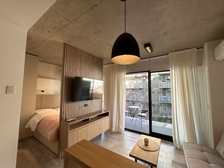 Monoambiente a estrenar en Palermo Hollywood