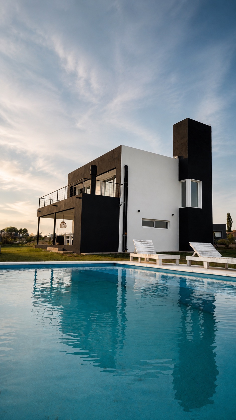 Moderna casa en country puerto del aguila con una vista al lago inigualable