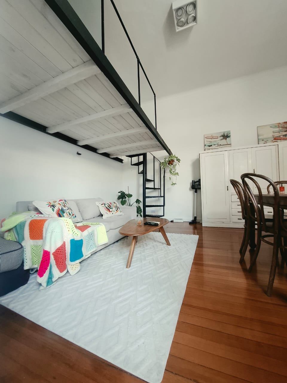 Luminoso PH Estilo Loft Monoambiente en Villa Crespo
