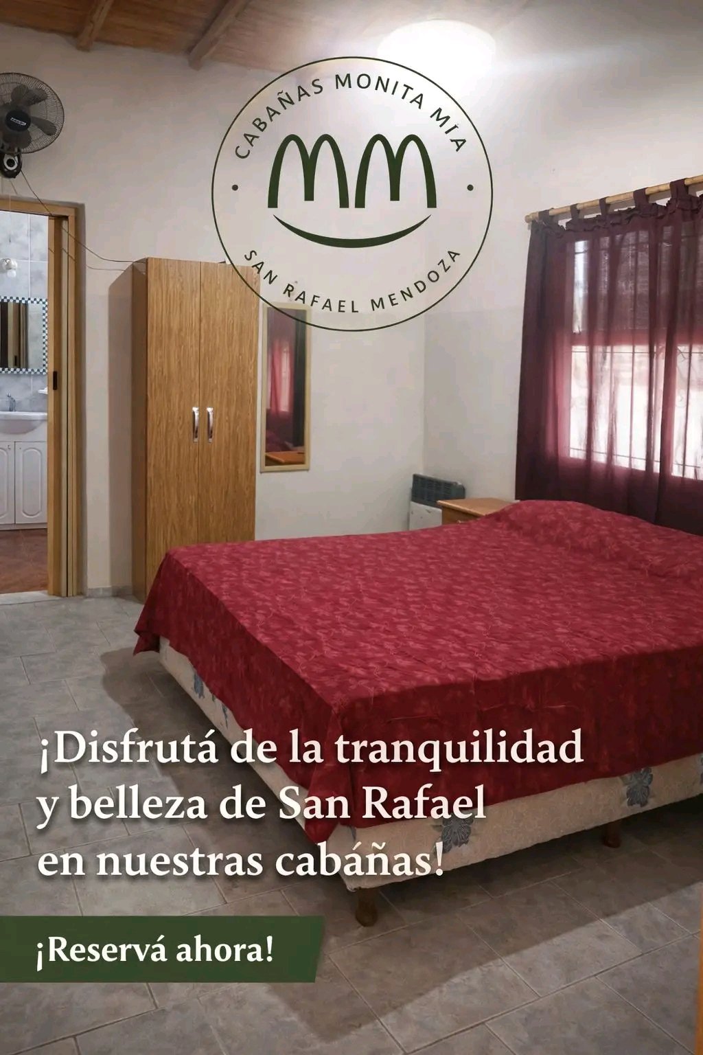 Cabañas «Monita Mia» San Rafael (Mendoza).